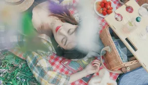 李斯羽唯美浪漫写真图片