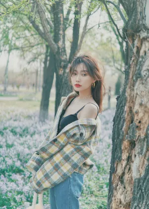 李斯羽唯美浪漫写真图片_2