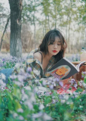 李斯羽唯美浪漫写真图片_3