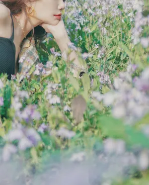 李斯羽唯美浪漫写真图片_6