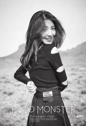 马瑞唯美质感黑白写真图片_2