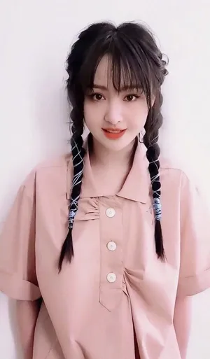 郑爽麻花辫元气写真图片_4