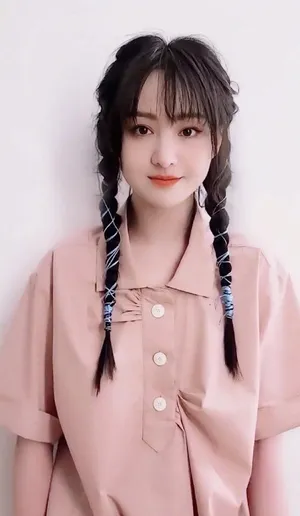 郑爽麻花辫元气写真图片_6