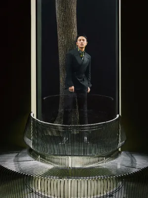 贾乃亮暖色系复古大片写真图片_1