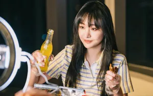 郑爽俏丽甜美写真图片