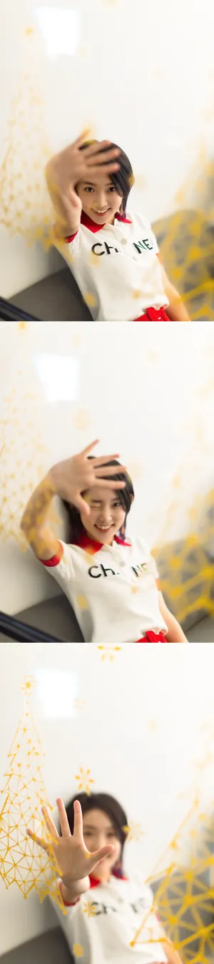 周依然轻甜少女风写真图片_4