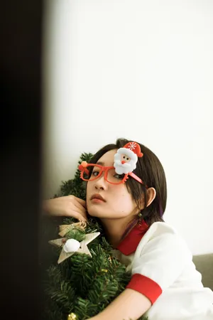 周依然轻甜少女风写真图片_5