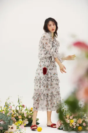 金晨清新靓丽时尚写真图片_4