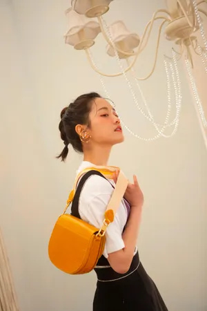 郑湫泓麻雀妆写真图片_3