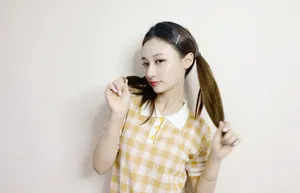 何宣林俏皮双马尾写真图片_3