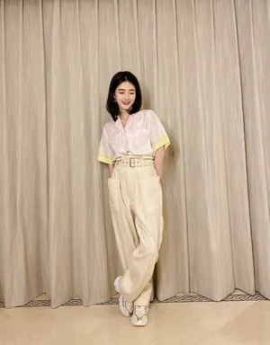 江疏影小清新私服照图片