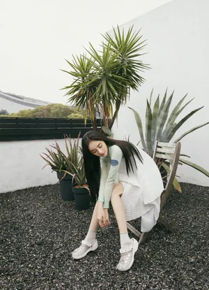 杨幂小清新私服写真图片_2
