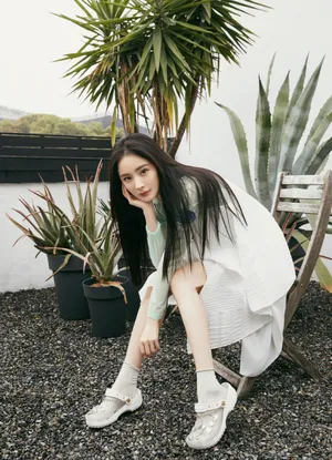 杨幂小清新私服写真图片_3