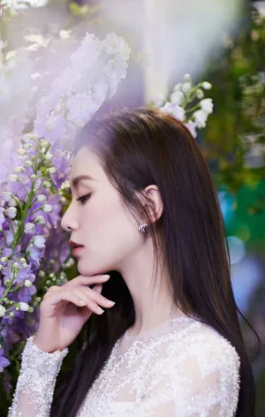 刘诗诗黑长直魅力写真图片_8