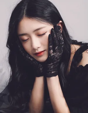 胡馨尹写真花絮照图片