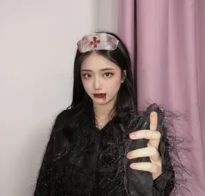 胡馨尹万圣节个性搞怪写真图片_8