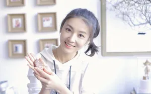 马瑞清新俏皮生活照图片_2