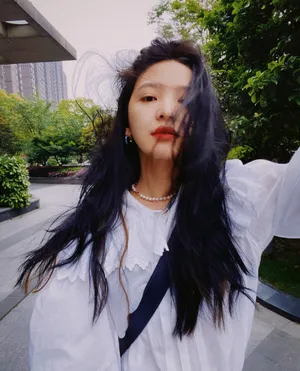 章若楠清秀甜美自拍图片_2