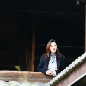 郁可唯清新田园风写真图片