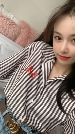 黄一琳高马尾私服自拍照图片_5
