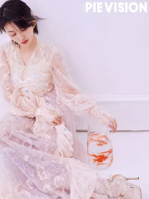 王鹤润纱裙性感写真图片_4