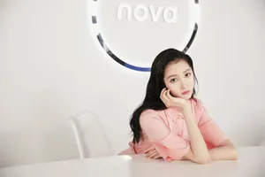 关晓彤粉裙清新甜美写真图片_6