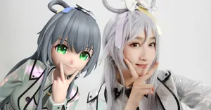 关晓彤cos洛天依造型图片_5