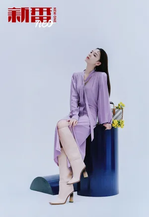 陈瑶波浪刘海甜美养眼图片_3