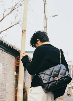 井柏然胡同街拍写真图片_4