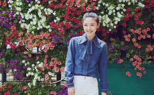 吴倩甜美元气写真图片_4