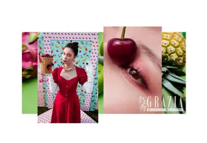宋妍霏性感水果封面大片写真图片_6