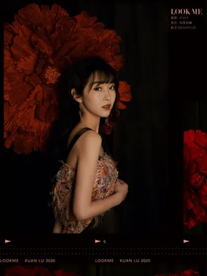 宣璐唯美鲜花大片写真图片_5