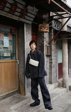 井柏然复古文艺写真图片_4