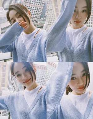 袁姗姗清爽养眼写真图片_4
