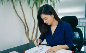 傅晶甜美温婉写真图片_2