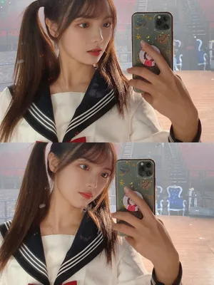 许杨玉琢海军制服性感迷人写真_11