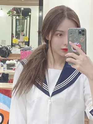 许杨玉琢海军制服性感迷人写真_14