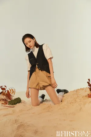 任敏清秀少女风写真图片_13