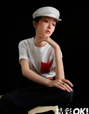 蒋梦婕超大西装时尚写真图片_3