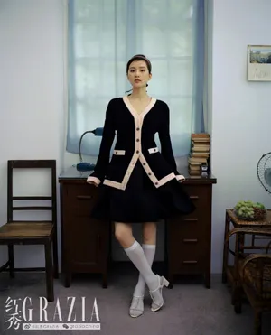 刘诗诗复古典雅写真大片_5