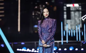 韩雪荧光裙性感优雅图片_5