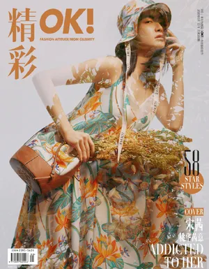 宋茜野生眉英气写真图片_1