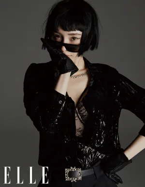 杨幂短发性感甜酷写真图片_10