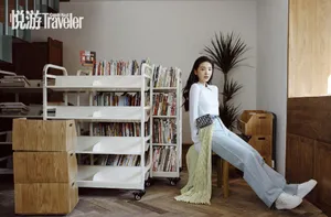 章若楠清新文艺写真图片