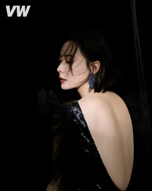 陈数露背裙性感优雅写真图片_6