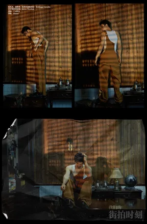 王子异背心型男写真图片_2