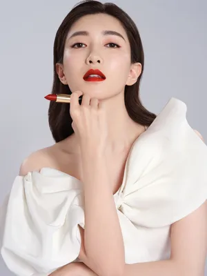 江疏影知性优雅品牌代言写真图片