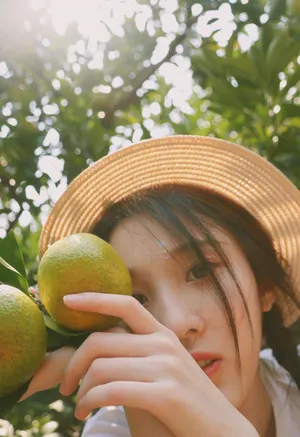 张慧雯清新田园风写真图片_2