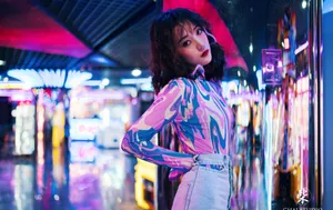 安泳畅电玩城酷美写真图片_7
