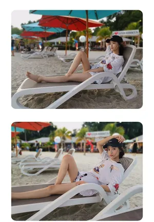 孙嘉琪度假风海边性感图片_4